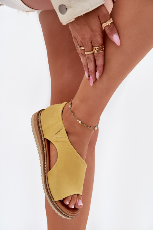 Sandales pour femmes Féminin Artiker 46C1015 couleur jaune Sandales pour femmes Féminin Artiker 46C1015 couleur jaune