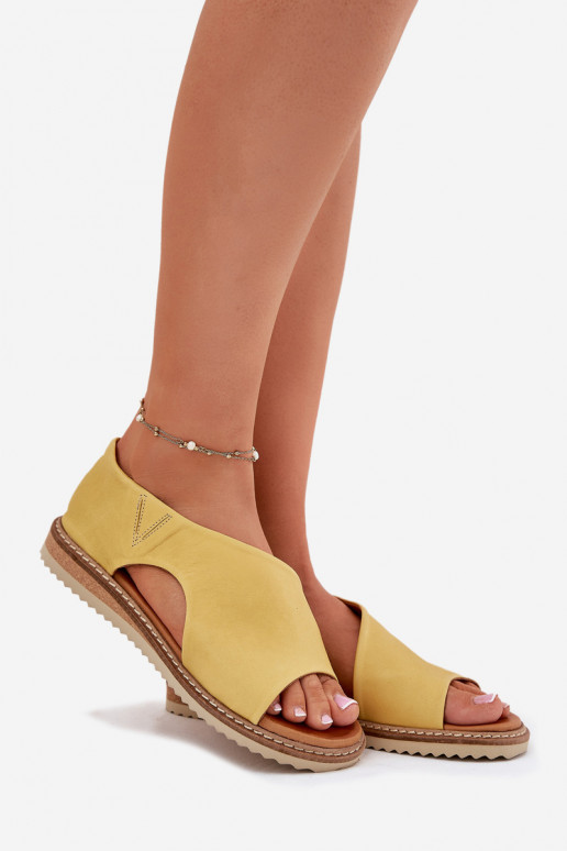 Sandales pour femmes Féminin Artiker 46C1015 couleur jaune Sandales pour femmes Féminin Artiker 46C1015 couleur jaune