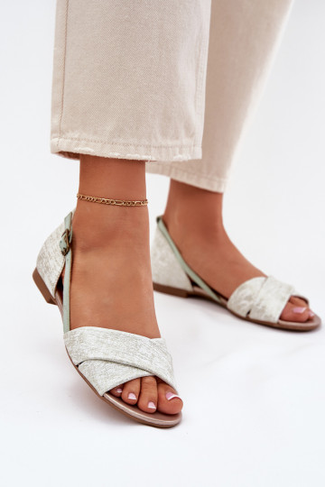 Sandales pour femmes isocèle Il fautciejka 04614-46 couleur menthe