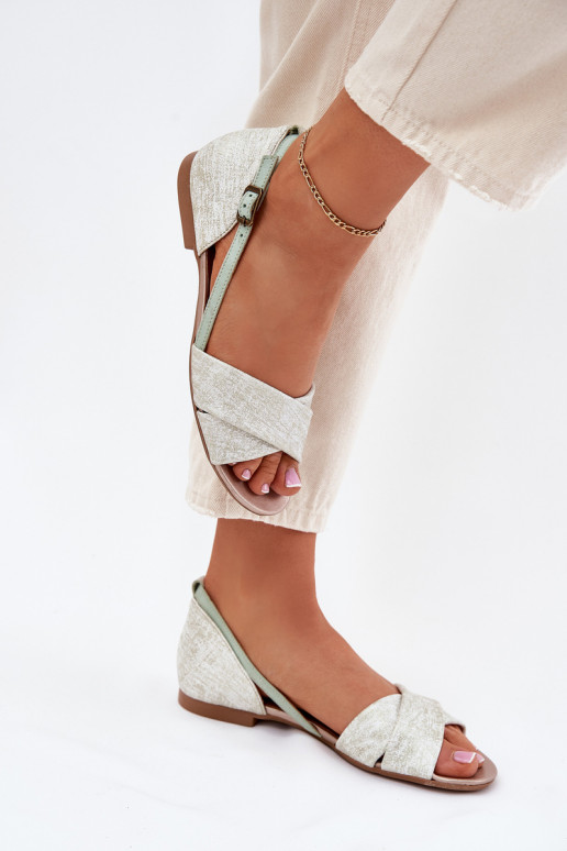 Sandales pour femmes isocèle Il fautciejka 04614-46 couleur menthe Sandales pour femmes isocèle Il fautciejka 04614-46 couleur menthe