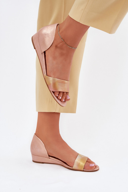 Dames sandalen Het heeftciejka 01971-72 rosé gouden kleur