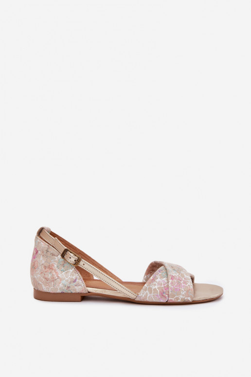 Dames sandalen gelijk aan Het heeftciejka 04614-22 beige Dames sandalen gelijk aan Het heeftciejka 04614-22 beige