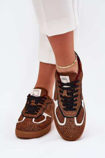 Sneakers model schoenen Dames Daniel Lopez Just Dare SS2D4016 bruine kleur