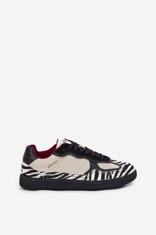 Chaussures modèle baskets Féminin Daniel Lopez Just Dare SS2D4015 Zebra beige Chaussures modèle baskets Féminin Daniel Lopez Just Dare SS2D4015 Zebra beige