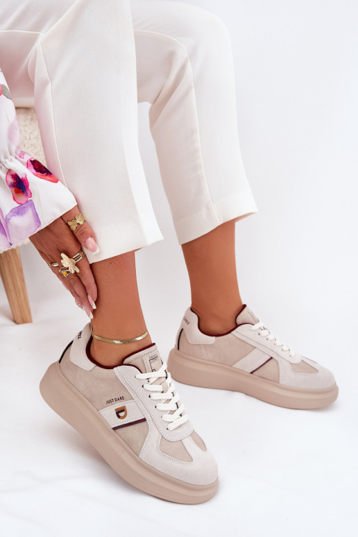 Peau Féminin Chaussures modèle baskets avec une plateforme Daniel Lopez Just Dare SS2D4003 beige Peau Féminin Chaussures modèle baskets avec une plateforme Daniel Lopez Just Dare SS2D4003 beige
