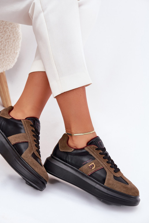 Leer Dames Sneakers model schoenen met platform Daniel Lopez Just Dare SS2D4001 zInart Leer Dames Sneakers model schoenen met platform Daniel Lopez Just Dare SS2D4001 zInart