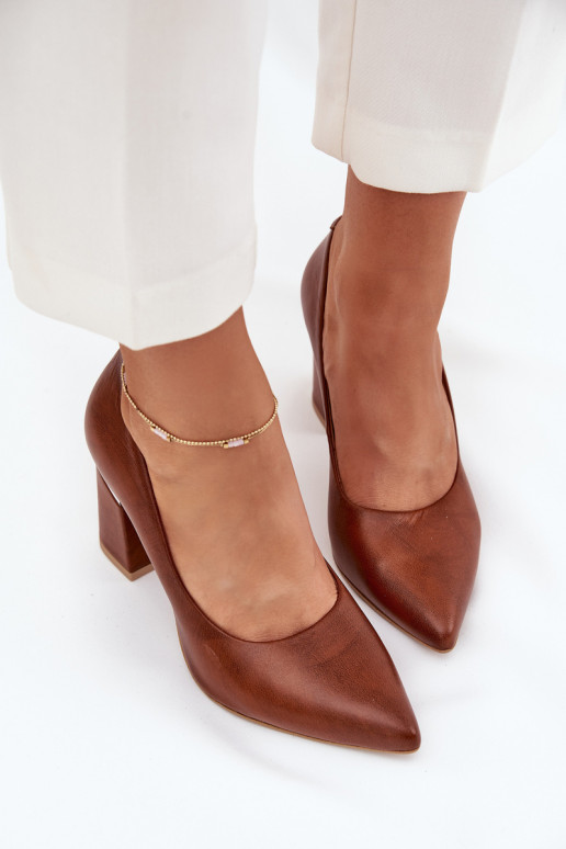 Haut Schuhe LeZuski 3117 dunkelbraun Haut Schuhe LeZuski 3117 dunkelbraun