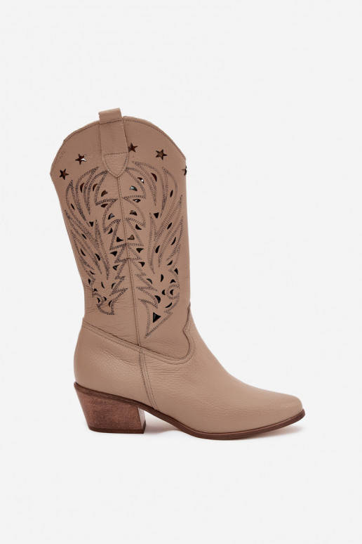 Peau bottesAżuroÀą CholeÀką Zazoo 3714 beige