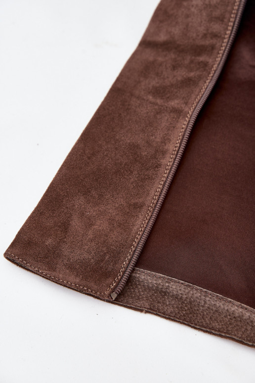 en daim bottes avec des talons Verrouillage marron Lissara en daim bottes avec des talons Verrouillage marron Lissara