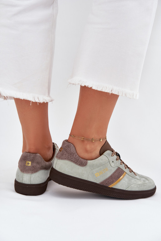 aus INildleder Niedrig Sneakers Stilvollllschuhe Feminin Big Star SS274678 HI-POLY SYSTEM Mintfarbe aus INildleder Niedrig Sneakers Stilvollllschuhe Feminin Big Star SS274678 HI-POLY SYSTEM Mintfarbe