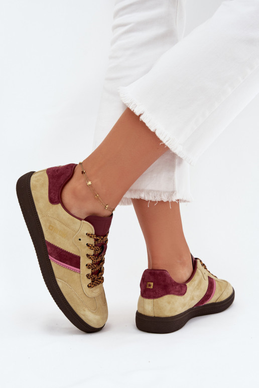 en daim Faible Chaussures modèle baskets Féminin Big Star SS274680 HI-POLY SYSTEM Calcaire en daim Faible Chaussures modèle baskets Féminin Big Star SS274680 HI-POLY SYSTEM Calcaire