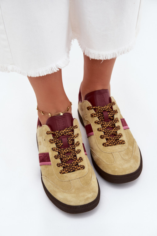 en daim Faible Chaussures modèle baskets Féminin Big Star SS274680 HI-POLY SYSTEM Calcaire en daim Faible Chaussures modèle baskets Féminin Big Star SS274680 HI-POLY SYSTEM Calcaire