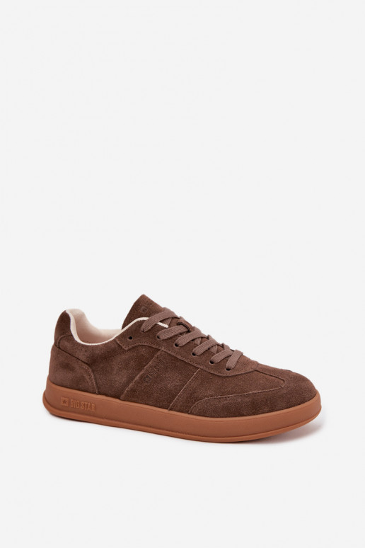 en daim Chaussures modèle baskets Féminin Big Star SS274676 HI-POLY SYSTEM marron en daim Chaussures modèle baskets Féminin Big Star SS274676 HI-POLY SYSTEM marron