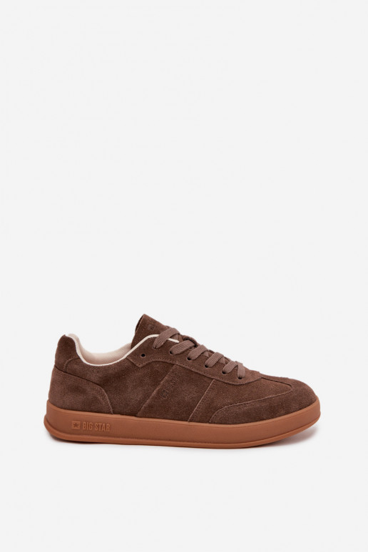 en daim Chaussures modèle baskets Féminin Big Star SS274676 HI-POLY SYSTEM marron en daim Chaussures modèle baskets Féminin Big Star SS274676 HI-POLY SYSTEM marron