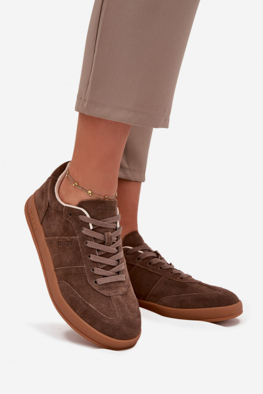 en daim Chaussures modèle baskets Féminin Big Star SS274676 HI-POLY SYSTEM marron en daim Chaussures modèle baskets Féminin Big Star SS274676 HI-POLY SYSTEM marron