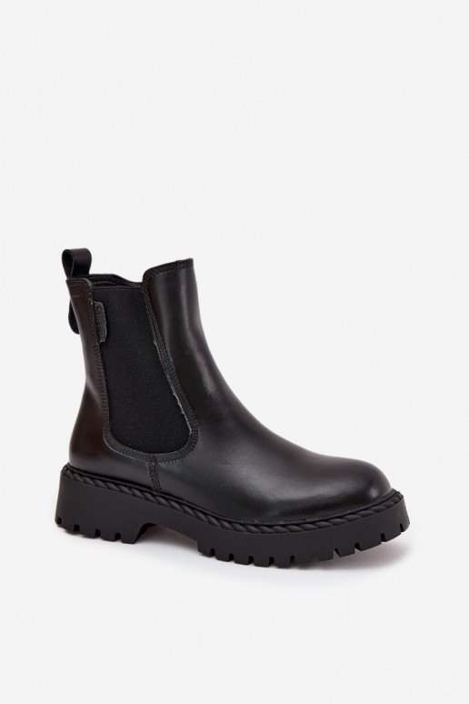 Peau bottes élégantes Féminin réchauffer Au Château Big Star OO274109 couleur noire Peau bottes élégantes Féminin réchauffer Au Château Big Star OO274109 couleur noire