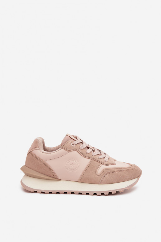 Peau Chaussures modèle baskets Féminin Big Star OO274521 HI-POLY SYSTEM Nude Peau Chaussures modèle baskets Féminin Big Star OO274521 HI-POLY SYSTEM Nude