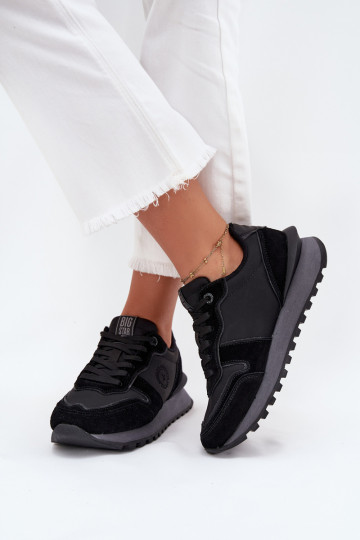 Leer Sneakers model schoenen Dames Big Star OO274529 HI-POLY SYSTEM zInart 2