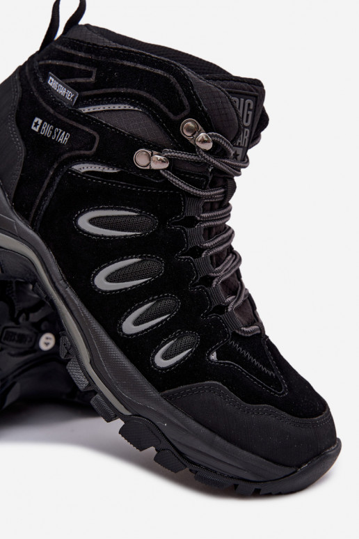 Peau bottes de randonnée Mâle Big Star OO17433 HI-POLY SYSTEM couleur noire Peau bottes de randonnée Mâle Big Star OO17433 HI-POLY SYSTEM couleur noire