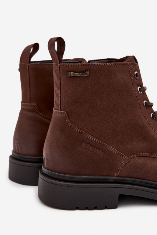 Peau réchauffer Bottes Mâle Au Château Big Star OO174149 CzekoladoÀe Peau réchauffer Bottes Mâle Au Château Big Star OO174149 CzekoladoÀe