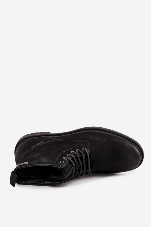 Haut sich Zuarm laufen Stiefel Männlich Zum Schloss Big Star OO174148 schZuarze Farbe Haut sich Zuarm laufen Stiefel Männlich Zum Schloss Big Star OO174148 schZuarze Farbe