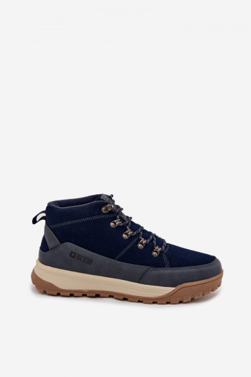 en daim bottes de randonnée Mâle Big Star SS174264 bleu foncé 2