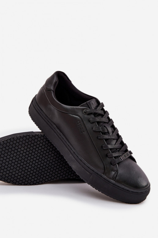 Leer vrijetijdsschoenen Sneakers model schoenen Het heeftnnen Big Star SS174121 zInart Leer vrijetijdsschoenen Sneakers model schoenen Het heeftnnen Big Star SS174121 zInart