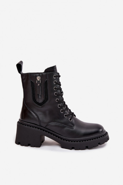 Peau Bottes pour femmes Klocke réchauffer Vinceza 86418 couleur noire Peau Bottes pour femmes Klocke réchauffer Vinceza 86418 couleur noire