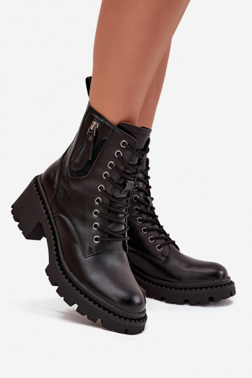 Peau Bottes pour femmes Klocke réchauffer Vinceza 86418 couleur noire Peau Bottes pour femmes Klocke réchauffer Vinceza 86418 couleur noire