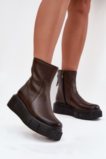Zazoo 60369 Bottes pour femmes avec une plateforme CzekoladoÀe 2