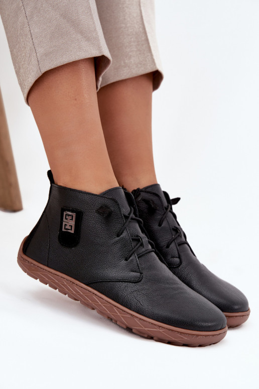 Haut Schuhe Barefoot Feminin Mit Dekorationen Detalem Zazoo 30072 schZuarze Farbe Haut Schuhe Barefoot Feminin Mit Dekorationen Detalem Zazoo 30072 schZuarze Farbe