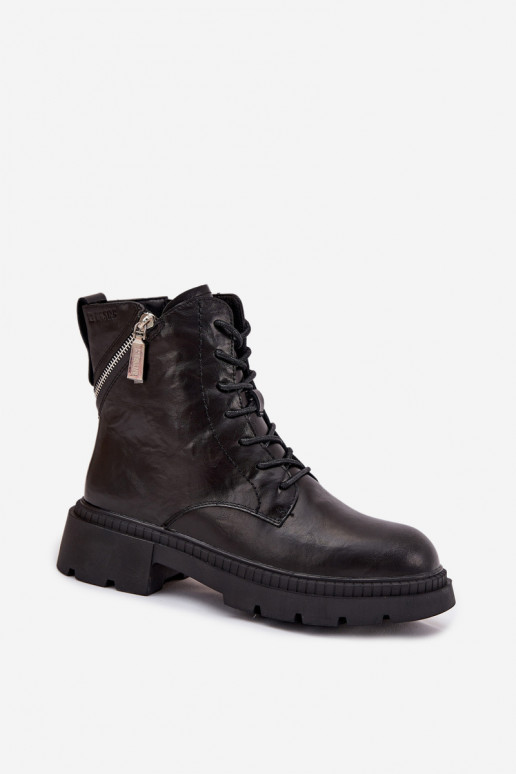 Peau Bottines de travail Féminin réchauffer Big Star SS274452 couleur noire Peau Bottines de travail Féminin réchauffer Big Star SS274452 couleur noire