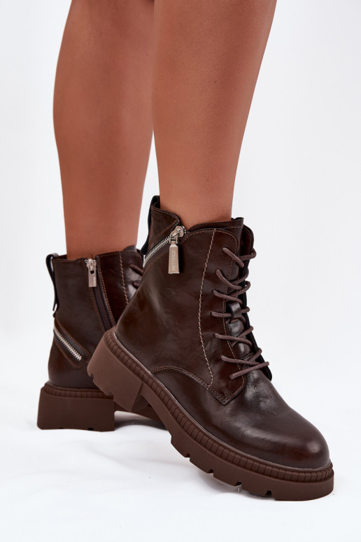 Peau Bottines de travail Féminin réchauffer Big Star SS274453 marron Peau Bottines de travail Féminin réchauffer Big Star SS274453 marron