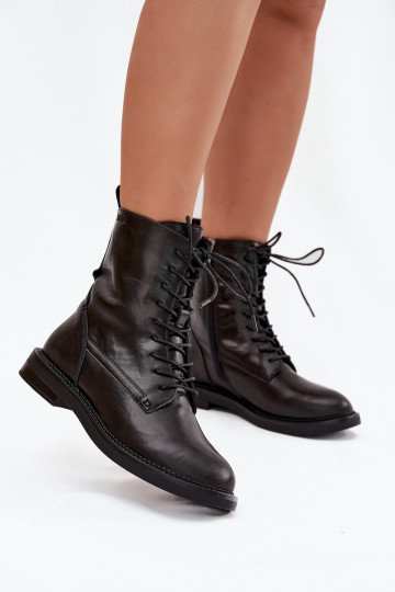 Peau réchauffer Féminin Bottines de travail Big Star SS274480 couleur noire 2