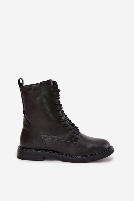 Peau réchauffer Féminin Bottines de travail Big Star SS274480 couleur noire Peau réchauffer Féminin Bottines de travail Big Star SS274480 couleur noire