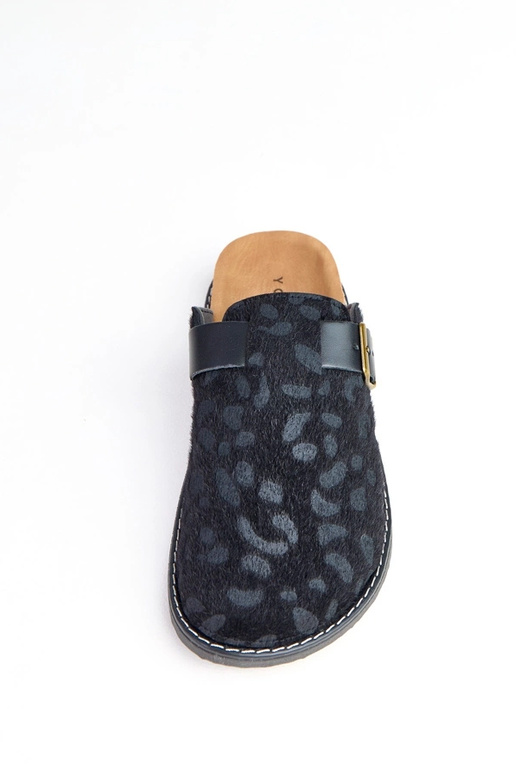 Chaussons pour femmes noirs sur... Chaussons pour femmes noirs sur...