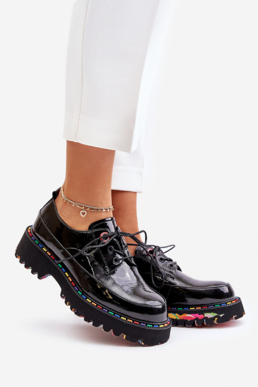 met lakeffect schoenen Dames met veters Artiker 55C0497 zInart