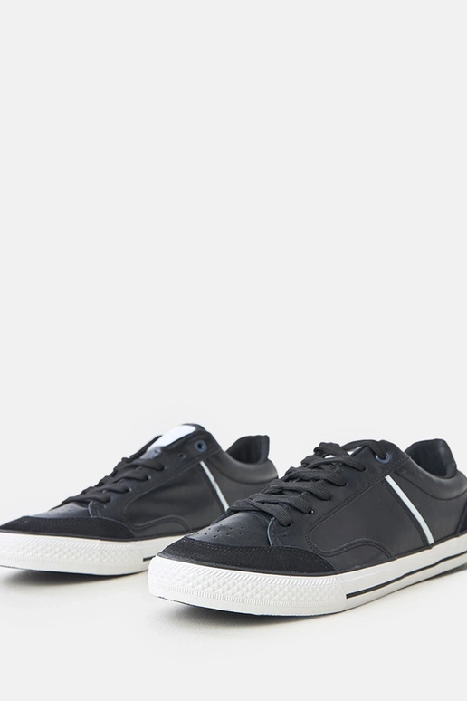 Schwarze Herren Sportschuhe mit...