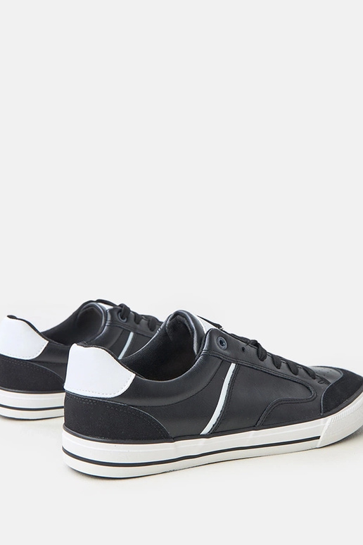 Schwarze Herren Sportschuhe mit...