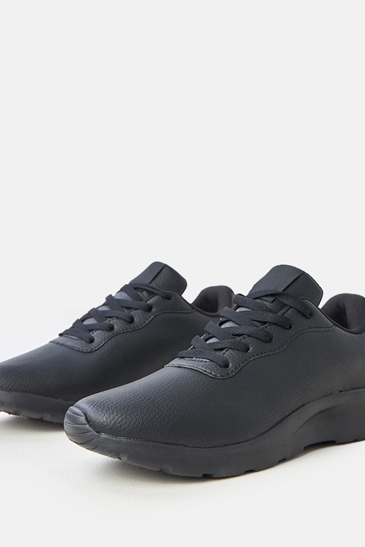 Zwarte heren hoge sneakers Christien