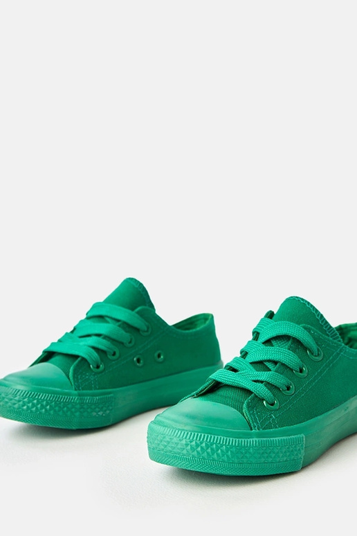 Groene kinder sneakers Jessa