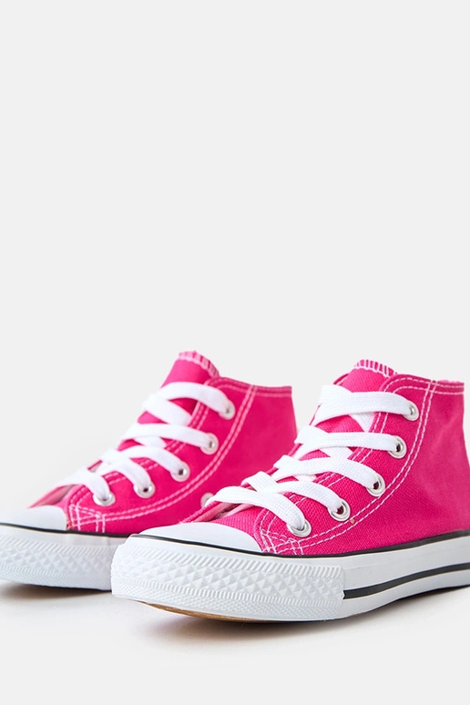 Roze kinder hoge sneakers Tandy