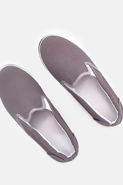 Baskets slip-on grises pour enfants...