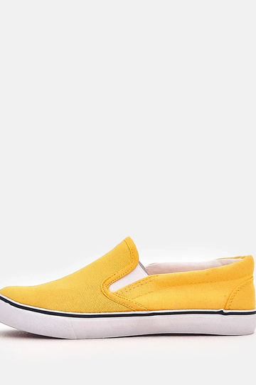 Baskets slip-on jaunes pour enfants Lagunes 2