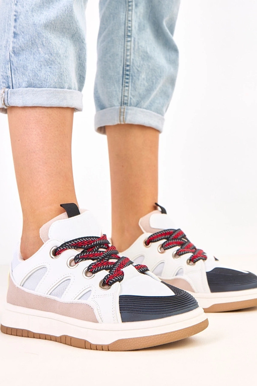 Baskets noires avec lacets épais Neolis