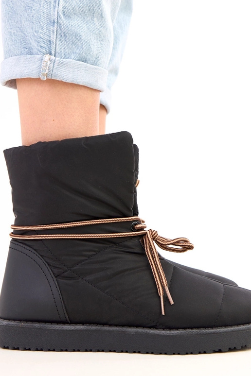 Bottes de neige noires pour femmes...