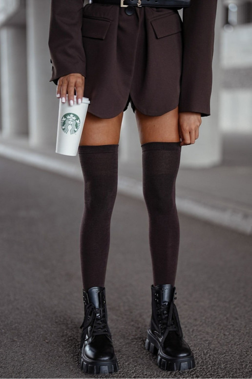 ZakolanóInki Dames BaInełniane Zacht CzekoladoIne ZakolanóInki Dames BaInełniane Zacht CzekoladoIne