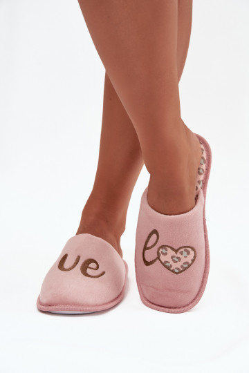 Slippers Dames LOVE Vinceza 19960 roze