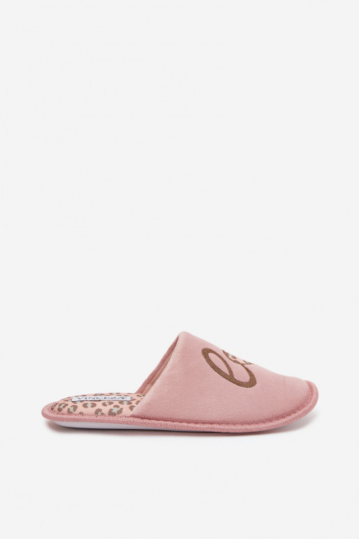 Slippers Dames LOVE Vinceza 19960 roze
