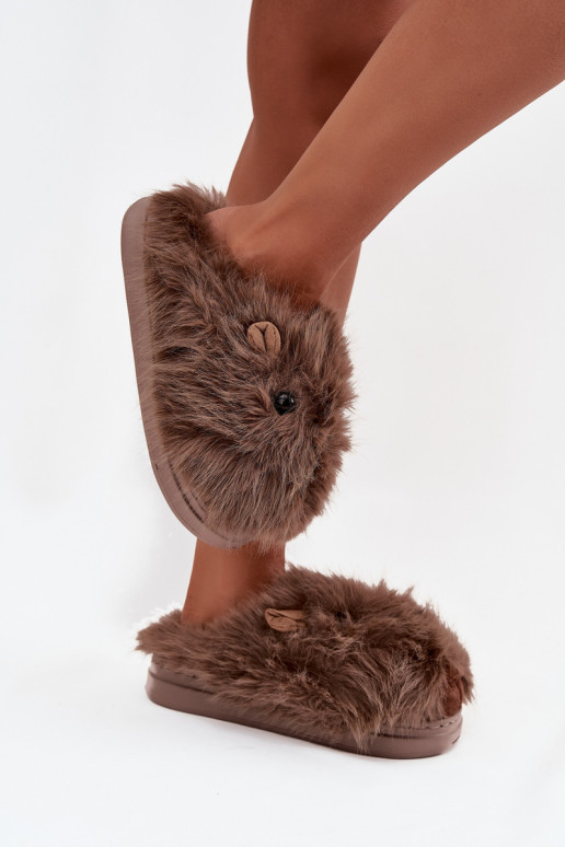 mit Pelzmantel Kapice Feminin Kapibary braune Farbe Pravelle mit Pelzmantel Kapice Feminin Kapibary braune Farbe Pravelle